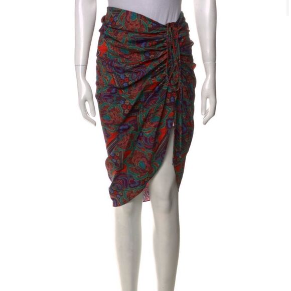 Veronica Beard Printed Skirt